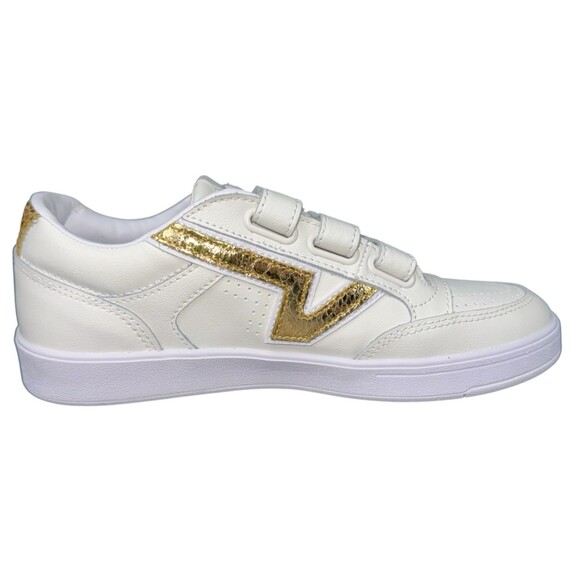 Vans Lowland Comfycush V White Gold Womens 8.5 Mens 7 New - Picture 2 of 8